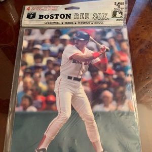 MLB Boston Red Soxs 1989 TV Sports Mailbag Pictures